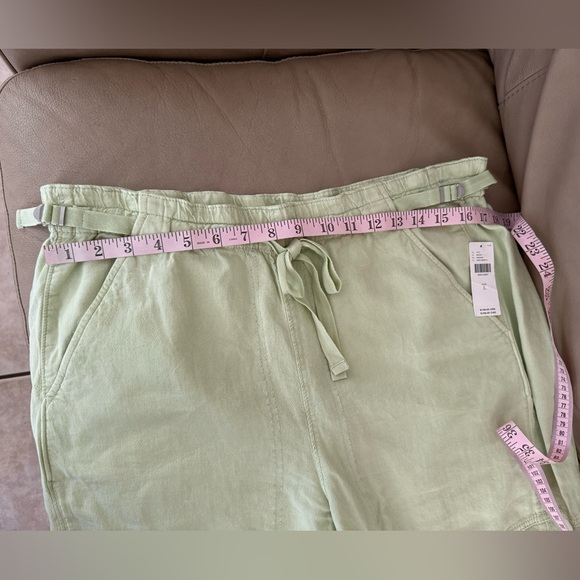 Anthropologie Pilcro Linen Beach Cargo Pants - Picture 7 of 17
